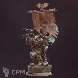 Описание картинки Raven Guard Ancient / Herald with Jump Pack от MrMetalHorror по цене 450руб | Свободный Рынок Миниатюр - СРМ