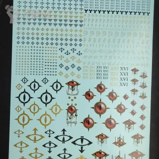 Описание картинки Transfer Sheet Sons of Horus от ССП по цене 1 800руб | Свободный Рынок Миниатюр - СРМ