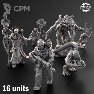 Описание картинки Kill Squad The Hiveborne от PocketSized Prints по цене 2 100руб | Свободный Рынок Миниатюр - СРМ