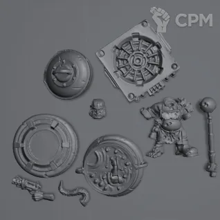 Описание картинки Necromunda Bigby Crumb Ratling Slopper от Silver Pendulum по цене 280руб | Свободный Рынок Миниатюр - СРМ