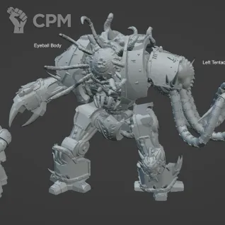 Описание картинки Helbrute - альт от Магазин Альфария по цене 850руб | Свободный Рынок Миниатюр - СРМ