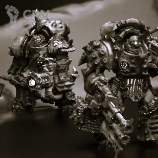 Описание картинки Blightlord Terminators - альт (отряд 5 моделей) от Магазин Альфария по цене 900руб | Свободный Рынок Миниатюр - СРМ