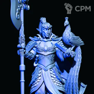 Описание картинки High Elves Phoenix Lord - Ishaya Vess от Магазин Альфария по цене 180руб | Свободный Рынок Миниатюр - СРМ