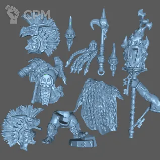 Описание картинки Auric Runemaster от Formosa Printing по цене 280руб | Свободный Рынок Миниатюр - СРМ
