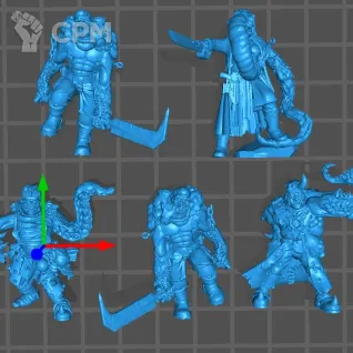 Описание картинки Accursed Cultists (отряд 8 моделей) от Магазин Альфария по цене 1 000руб | Свободный Рынок Миниатюр - СРМ