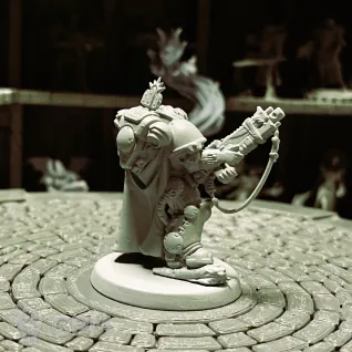 Описание картинки Warhammer 40000 Captain Master-Crafted Bolt Rifle от Houston Program по цене 200руб | Свободный Рынок Миниатюр - СРМ