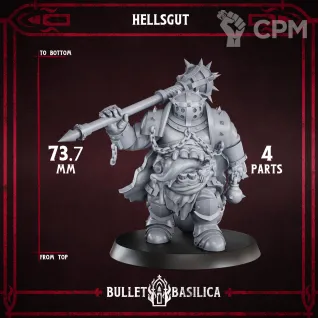 Описание картинки Hellsgut от Manufactorum76 по цене 750руб | Свободный Рынок Миниатюр - СРМ