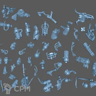 Описание картинки Warpspark Weapon Battery от Formosa Printing по цене 950руб | Свободный Рынок Миниатюр - СРМ