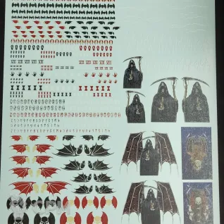 Описание картинки Transfer Sheet Night Lords от ССП по цене 1 800руб | Свободный Рынок Миниатюр - СРМ