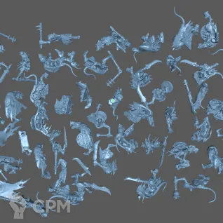 Описание картинки Clanrats от Formosa Printing по цене 1 280руб | Свободный Рынок Миниатюр - СРМ