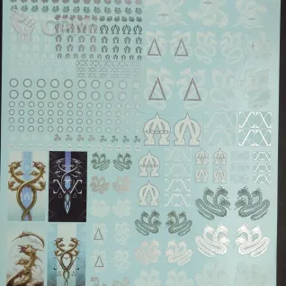 Описание картинки Transfer Sheet Alpha Legion от ССП по цене 1 800руб | Свободный Рынок Миниатюр - СРМ