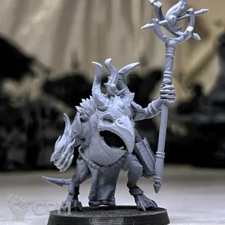 Описание картинки Changecaster, Herald of Tzeentch от Магазин Альфария по цене 180руб | Свободный Рынок Миниатюр - СРМ