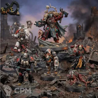 Описание картинки Huron Blackheart and the Masters of the Maelstrom от R.E.print по цене 799руб | Свободный Рынок Миниатюр - СРМ
