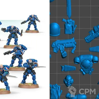 Описание картинки Primaris Reivers x10 (scan) от badmorning по цене 1 500руб | Свободный Рынок Миниатюр - СРМ