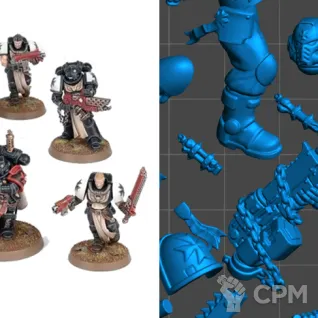 Описание картинки Primaris Crusader Squad x5 (scan) от badmorning по цене 800руб | Свободный Рынок Миниатюр - СРМ