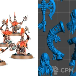 Описание картинки Vulkite Berzerkers x5 (scan) от badmorning по цене 700руб | Свободный Рынок Миниатюр - СРМ