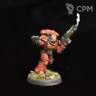 Описание картинки Blood Angels Space Marines Intercessor от Rebus по цене 2 100руб | Свободный Рынок Миниатюр - СРМ