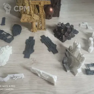 Описание картинки Killzone Octarius фотополимерная смола от Lisopios по цене 3 000руб | Свободный Рынок Миниатюр - СРМ