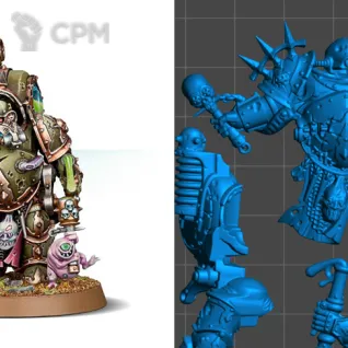 Описание картинки Foul Blightspawn (scan) от badmorning по цене 250руб | Свободный Рынок Миниатюр - СРМ