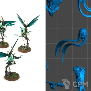 Описание картинки Gossamid Archers (scan) от badmorning по цене 800руб | Свободный Рынок Миниатюр - СРМ