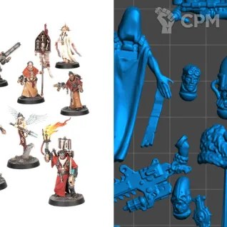 Описание картинки Sanctifiers (scan) от badmorning по цене 1 000руб | Свободный Рынок Миниатюр - СРМ