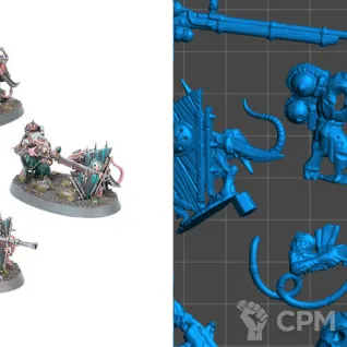 Описание картинки Warplock Jezzails (scan) от badmorning по цене 600руб | Свободный Рынок Миниатюр - СРМ