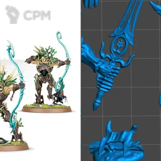 Описание картинки Kurnoth Hunters (scan) от badmorning по цене 1 000руб | Свободный Рынок Миниатюр - СРМ