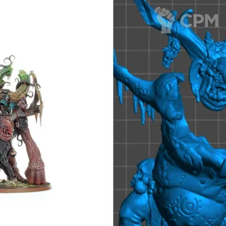 Описание картинки Trugg the Troggoth King (scan) от badmorning по цене 900руб | Свободный Рынок Миниатюр - СРМ