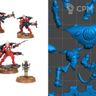 Описание картинки Warp Spiders (scan) от badmorning по цене 800руб | Свободный Рынок Миниатюр - СРМ