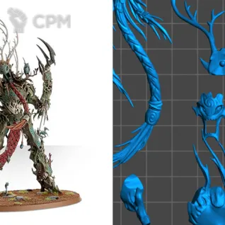 Описание картинки Treelord Ancient (scan) от badmorning по цене 1 200руб | Свободный Рынок Миниатюр - СРМ
