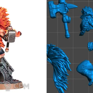 Описание картинки Grimhold Exile (scan) от badmorning по цене 200руб | Свободный Рынок Миниатюр - СРМ