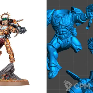 Описание картинки Commander Dante (scan) от badmorning по цене 300руб | Свободный Рынок Миниатюр - СРМ