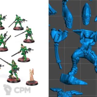 Описание картинки Striking Scorpions / Kill team: Blades of Khaine (scan) от badmorning по цене 1 000руб | Свободный Рынок Миниатюр - СРМ