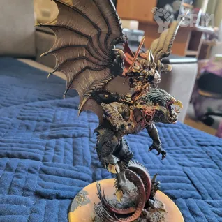 Описание картинки Everchosen Archaon exalted grand marshal of the apocalypse от MIK по цене 10 500руб | Свободный Рынок Миниатюр - СРМ