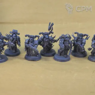 Описание картинки Plague Marines (DI) от Mechanikus Forge по цене 1 200руб | Свободный Рынок Миниатюр - СРМ