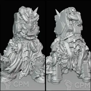 Описание картинки Blightlord Terminators от MrMetalHorror по цене 1 300руб | Свободный Рынок Миниатюр - СРМ