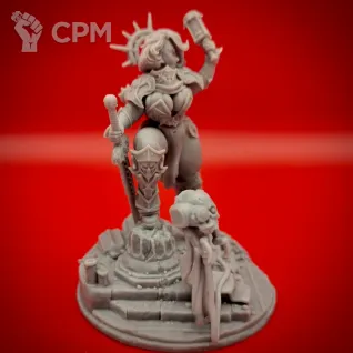 Описание картинки Миниатюра Adepta Sororitas Warhammer 40k от STPrints по цене 310руб | Свободный Рынок Миниатюр - СРМ
