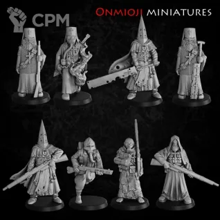 Описание картинки Sniper Priest, из набора New Antioch от Unnamable_shop по цене 250руб | Свободный Рынок Миниатюр - СРМ