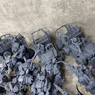 Описание картинки Армия Orks Bully Boyz 2000 pts от Миньки Молота Войны по цене 15 000руб | Свободный Рынок Миниатюр - СРМ
