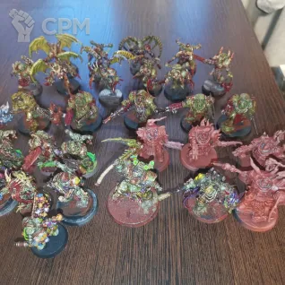 Описание картинки Death guard армия от yura6904 по цене 9 000руб | Свободный Рынок Миниатюр - СРМ