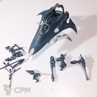 Описание картинки Harlequin Starweaver / Voidweaver от OMG_SL по цене 3 500руб | Свободный Рынок Миниатюр - СРМ