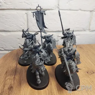Описание картинки Chaos Knights от Romul811 по цене 4 000руб | Свободный Рынок Миниатюр - СРМ