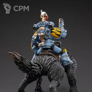 Описание картинки Space Wolves Thunderwolf Cavalry Frode от Строго по-Имперски по цене 8 450руб | Свободный Рынок Миниатюр - СРМ