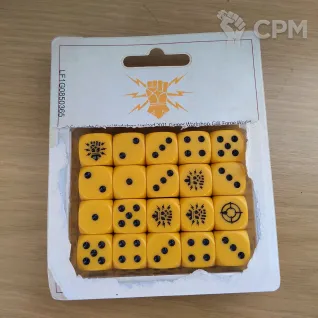 Описание картинки The Horus Heresy Imperial Fists Dice Set от Veyron по цене 11 500руб | Свободный Рынок Миниатюр - СРМ