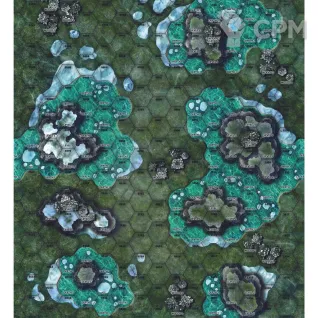 Описание картинки Frozen Pools Set от Dwarf Pirate Foundry по цене 1 400руб | Свободный Рынок Миниатюр - СРМ