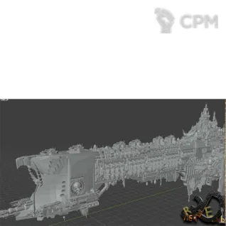 Описание картинки Macragge's Honour  Gloriana class Battleship от R.E.print по цене 2 500руб | Свободный Рынок Миниатюр - СРМ
