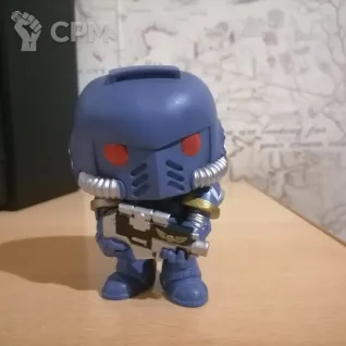 Описание картинки Funko pop Warhammer ultramarines от Serge по цене 800руб | Свободный Рынок Миниатюр - СРМ
