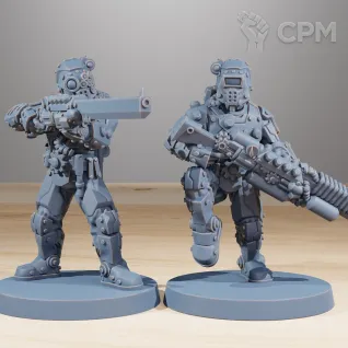 Описание картинки Scavenger Security Patrol от WebWay 3D по цене 1 000руб | Свободный Рынок Миниатюр - СРМ