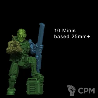 Описание картинки Scavenger Security Patrol от WebWay 3D по цене 1 000руб | Свободный Рынок Миниатюр - СРМ