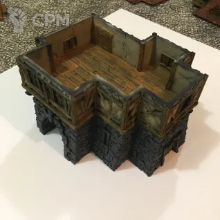 Описание картинки Noble Townhouse Tabletop world от Eikeer по цене 8 000руб | Свободный Рынок Миниатюр - СРМ